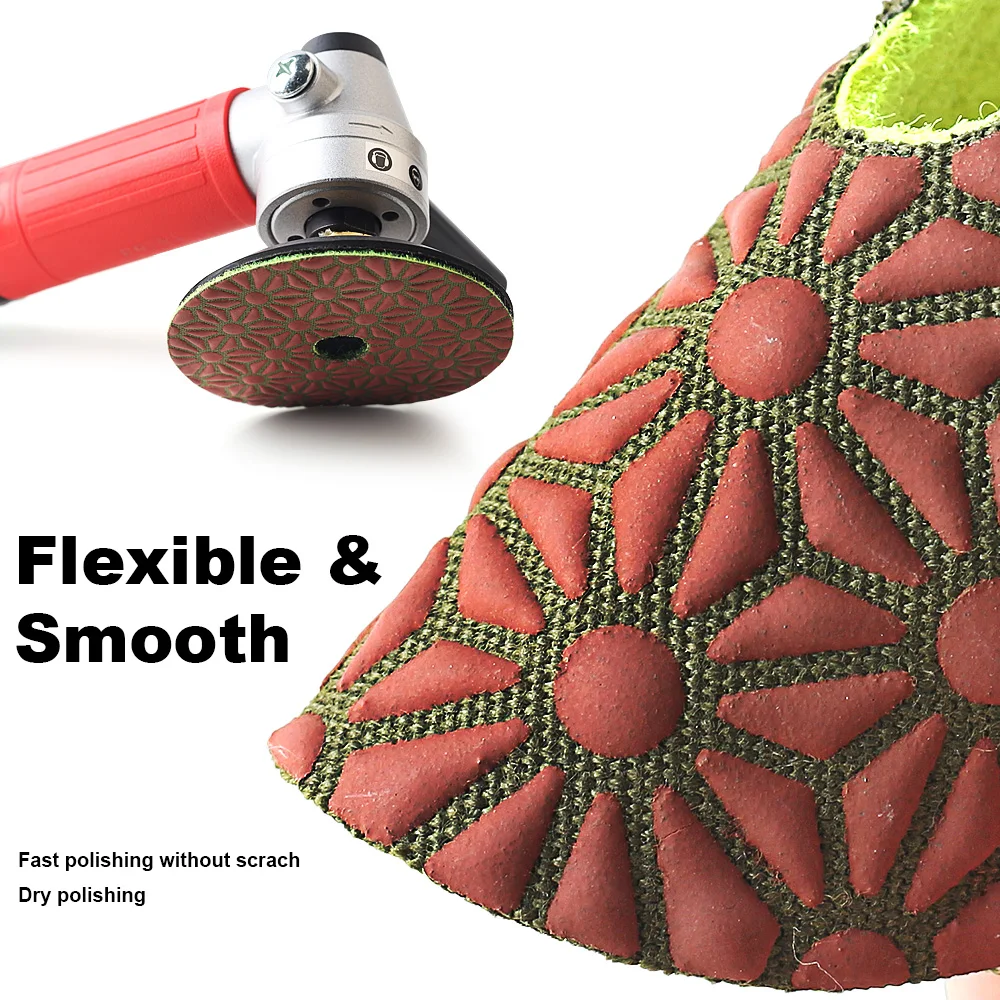 Диски Алмазные для полировки камня 100 мм 4 дюйма