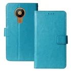 Роскошный кожаный флип-чехол для Nokia 3,4 6,39 дюйма, чехол-бумажник, чехол для телефона Nokia 3,4, чехол