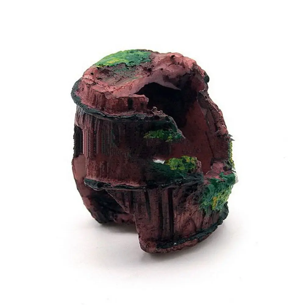 1 шт. аквариумный аквариум искусственный череп динозавра бочка смола