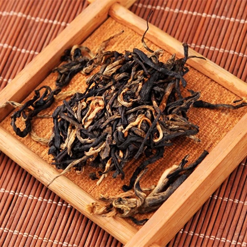 2019 г. золотой чай Dian Hong Yunnan черный китайский Feng Qing Золотая Дыня Dianhong 500 г|Заварники|