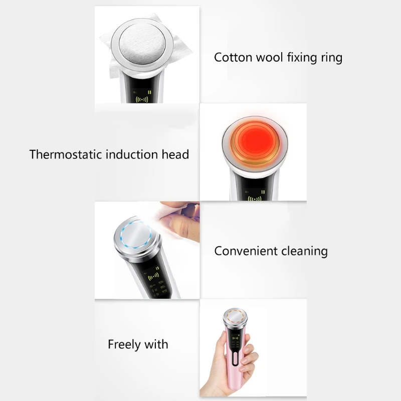 

Electric Household Skin Cleanser Cleansing Device Comedo Remover Multipurpose