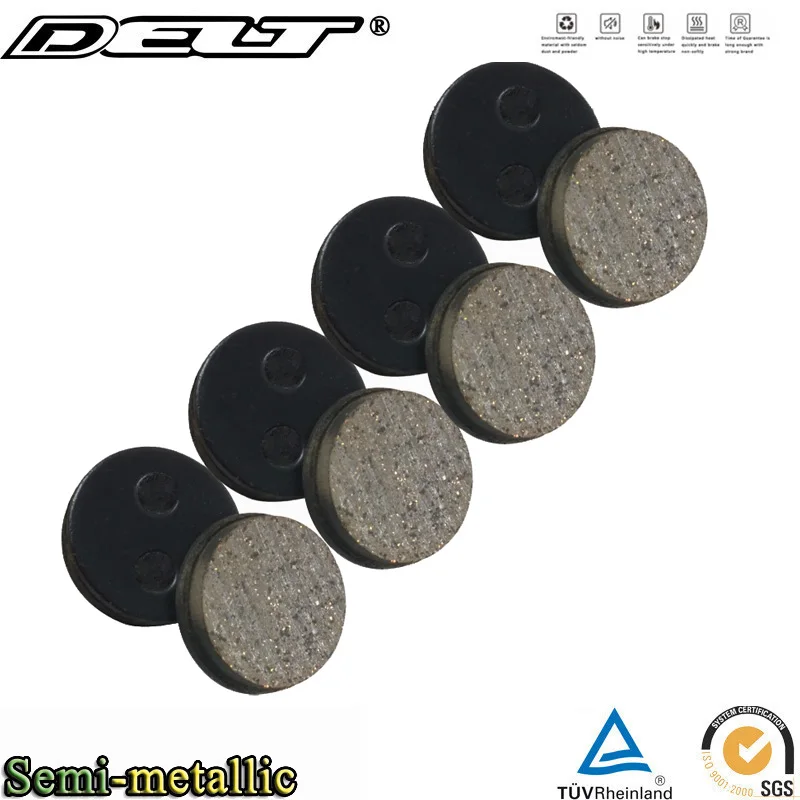 

4 Pair MTB Mountain Bike Cycling Bicycle Disc Brake Pads For ZOOM CMD-5 CMD-7 Semi-Metallic Accessories