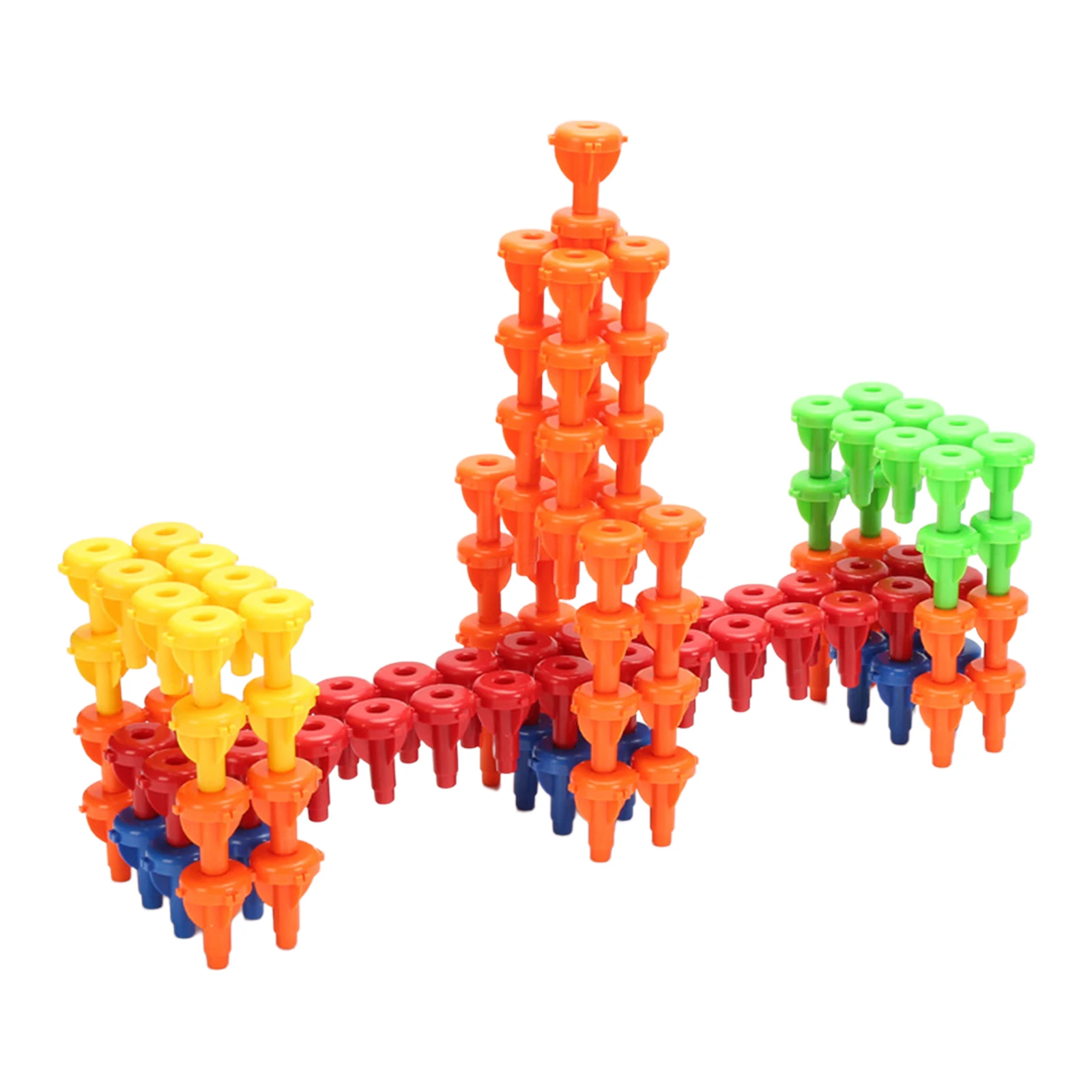 

96pcs Creative Baby Toys,Montessori Children Puzzle Peg,Mushroom Nails,Kids Educational Jigsaw Toys Gifts