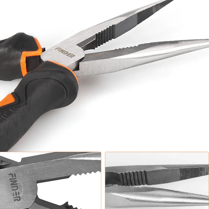 GTBL FINDER 6 дюймов многофункциональные электрики плоскогубцы для длинного носа