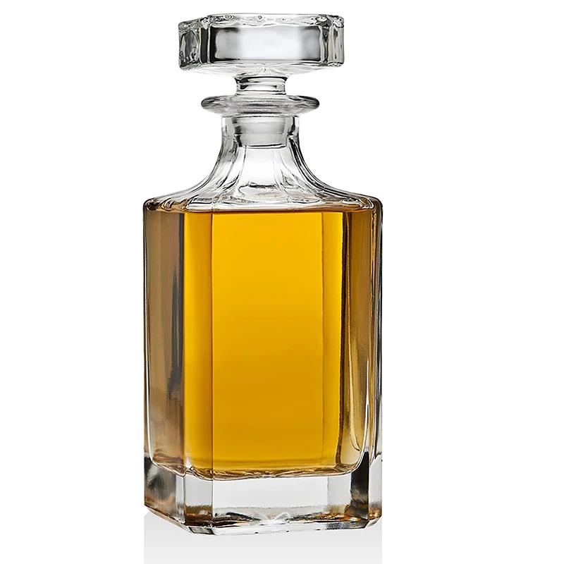 

Hellodream Whiskey Decanter set for Liquor Scotch Bourbon or Wine, Includes 2 Old Fashioned Whisky Glasses