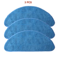3 pieces of mop cloth for ilife v3s v3l v3s pro v5 v5s v5s pro x5 sweeping robot parts replacement
