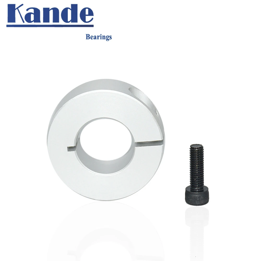 

1PC Fixed ring open type limit shaft retaining ring locator SCH SCS aluminum alloy surface anodizing optical fixed clamp