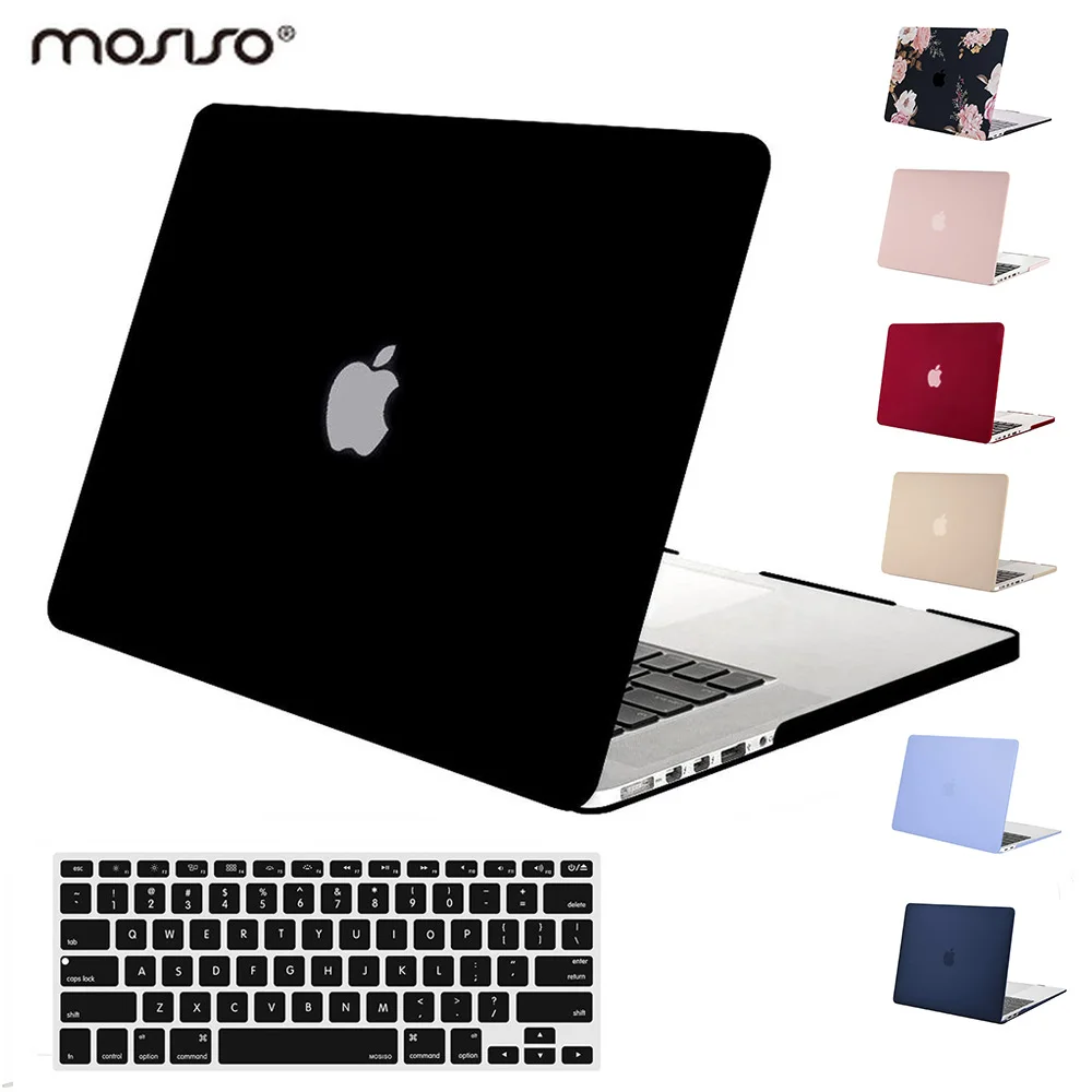 Чехол для ноутбука 2020 2021 Macbook Air Pro Retina 13 дюймов M1 A2337 A2338 15 A1502 A1425 A1398 жесткая матовая