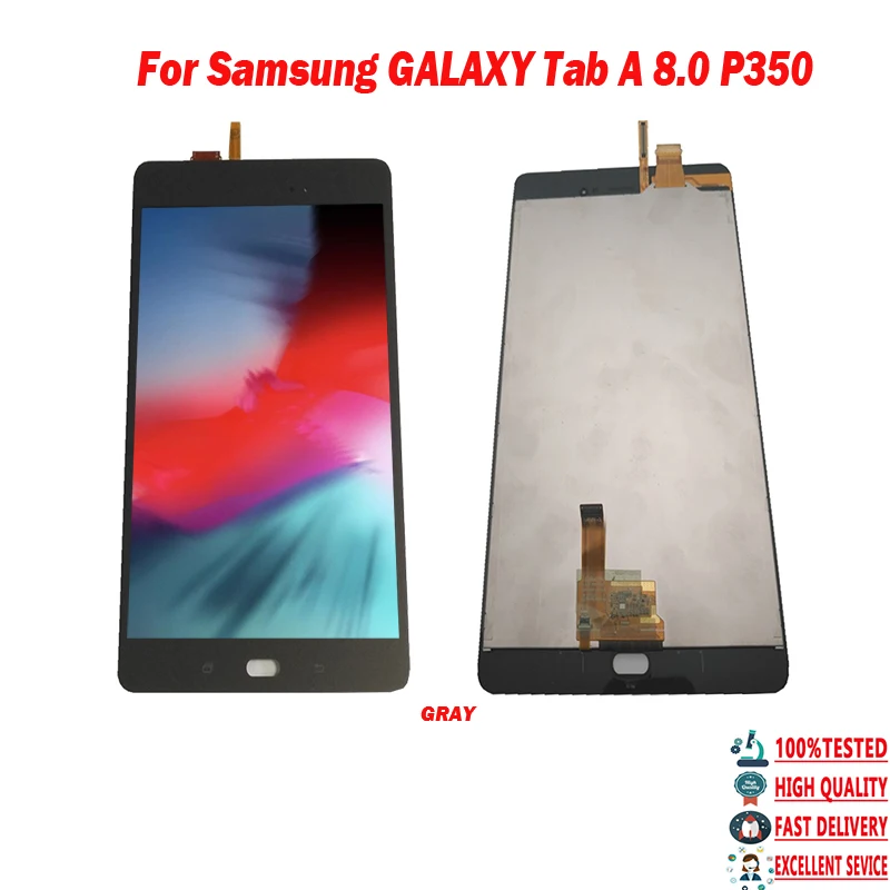 ESC For Samsung GALAXY Tab A 8.0 P350 LCD Display+Touch Digitizer Screen Assembly Display Replacement Parts+Tools | Мобильные