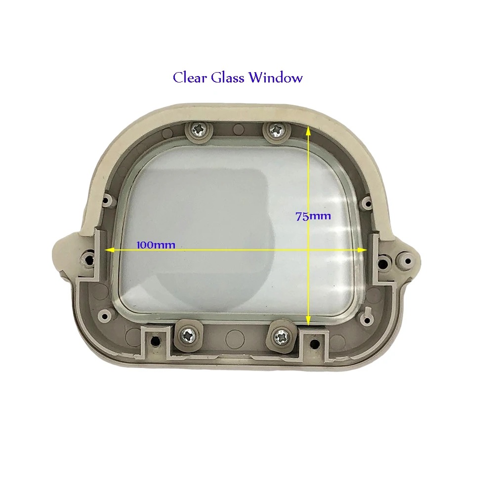 6 дюймовый защитный корпус для камеры видеонаблюдения прозрачное стекло без