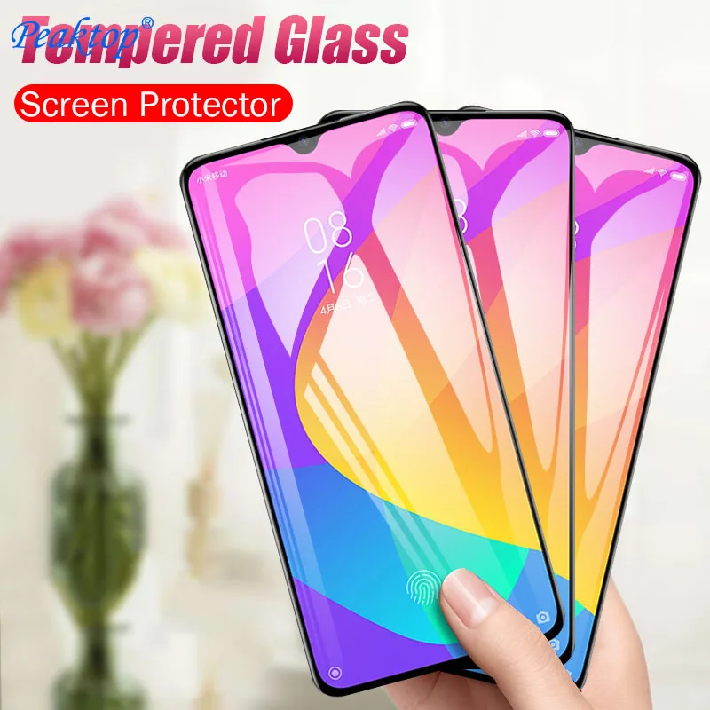

Full Cover Tempered Glass For Xiaomi Mi 9 SE CC9E 9T Pro Protective Film Redmi 7 7A Note 7 K20 Pro Screen Protector Film