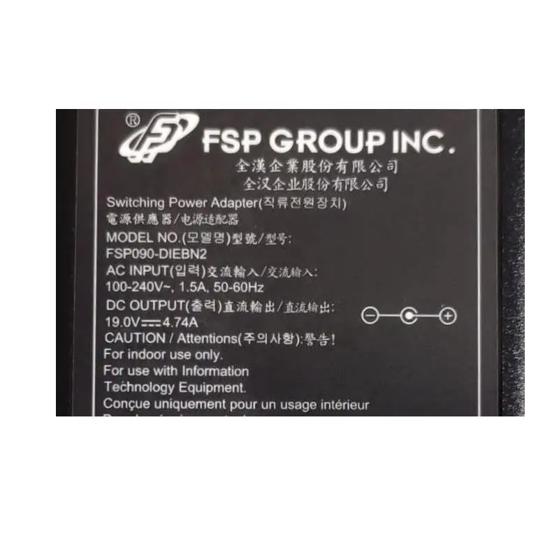 Оригинальный адаптер питания для ноутбука с переключением на 90 Вт | Компьютеры и