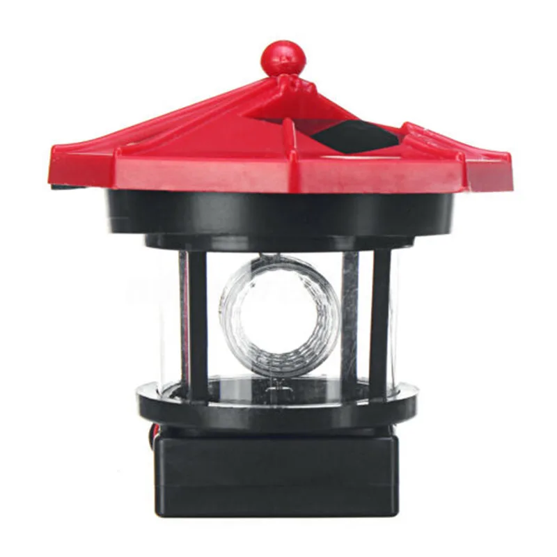 Светодиодный фонарь на солнечной батарее водонепроницаемая статуя вращающийся