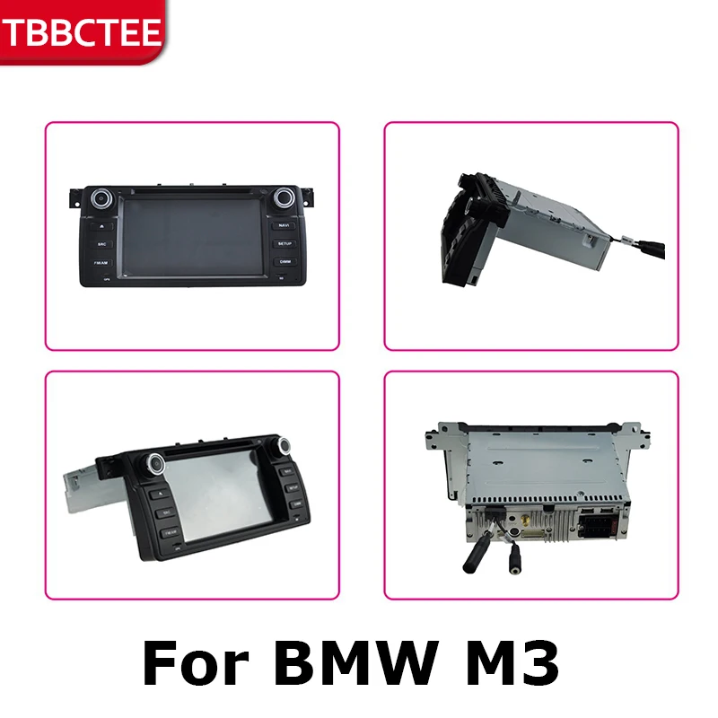 Автомобильный GPS-навигатор Android для BMW M3 1998 ~ 2004 автомобильный DVD-плеер BT RDS Mlutimedia Navi