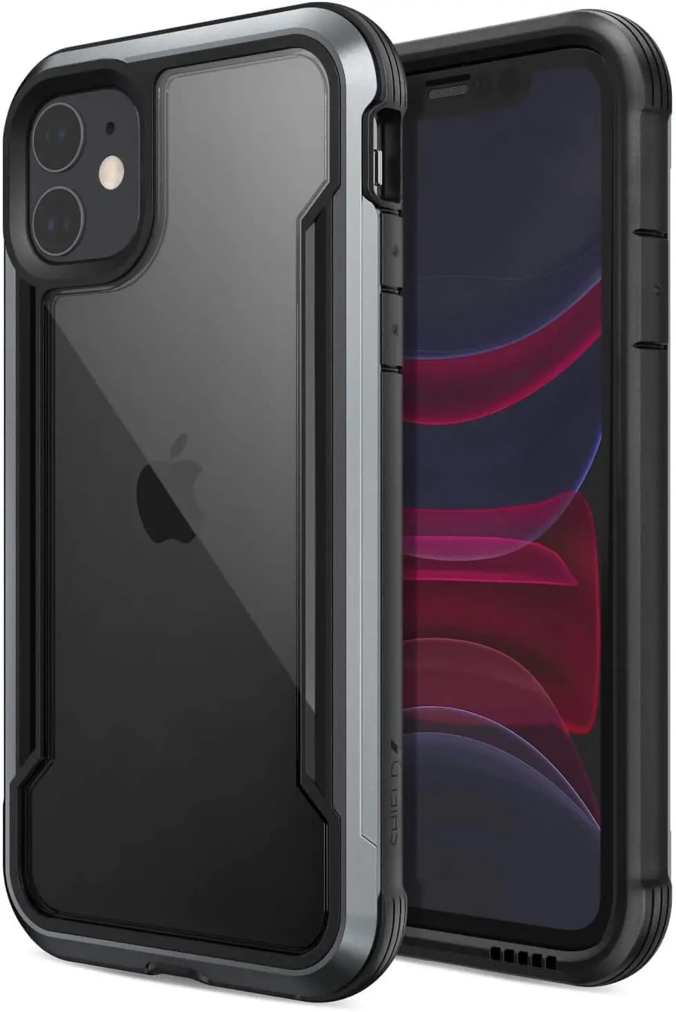 Raptic Shield Phone Case For iPhone 11 Metal Anti-drop Cover For iPhone 11 Pro Max Back Cover