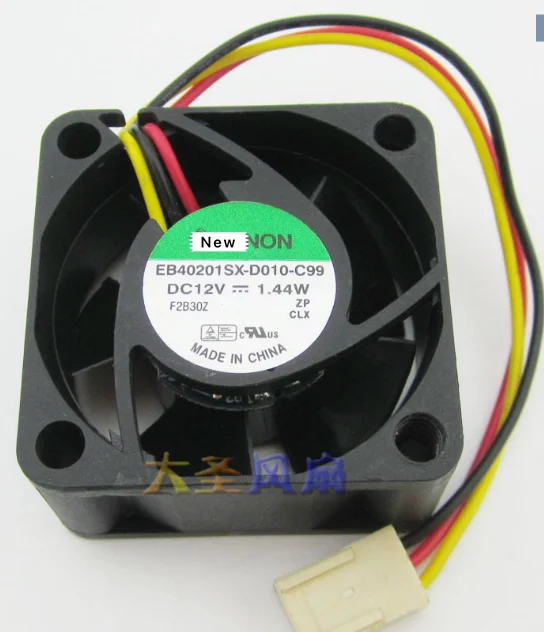 

for SUNON EB40201SX-D010-C99 DC 12V 1.44W 40x40x20mm Server Cooling Fan
