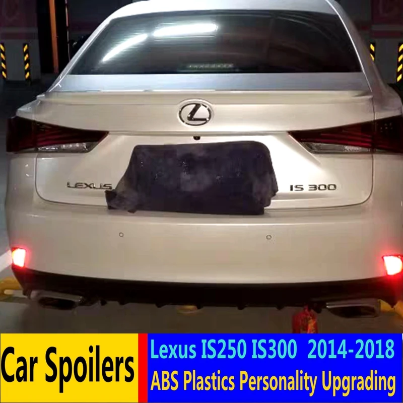 Для lexus is250 is200 abs спойлер автомобильное украшение в виде хвостового крыла задний