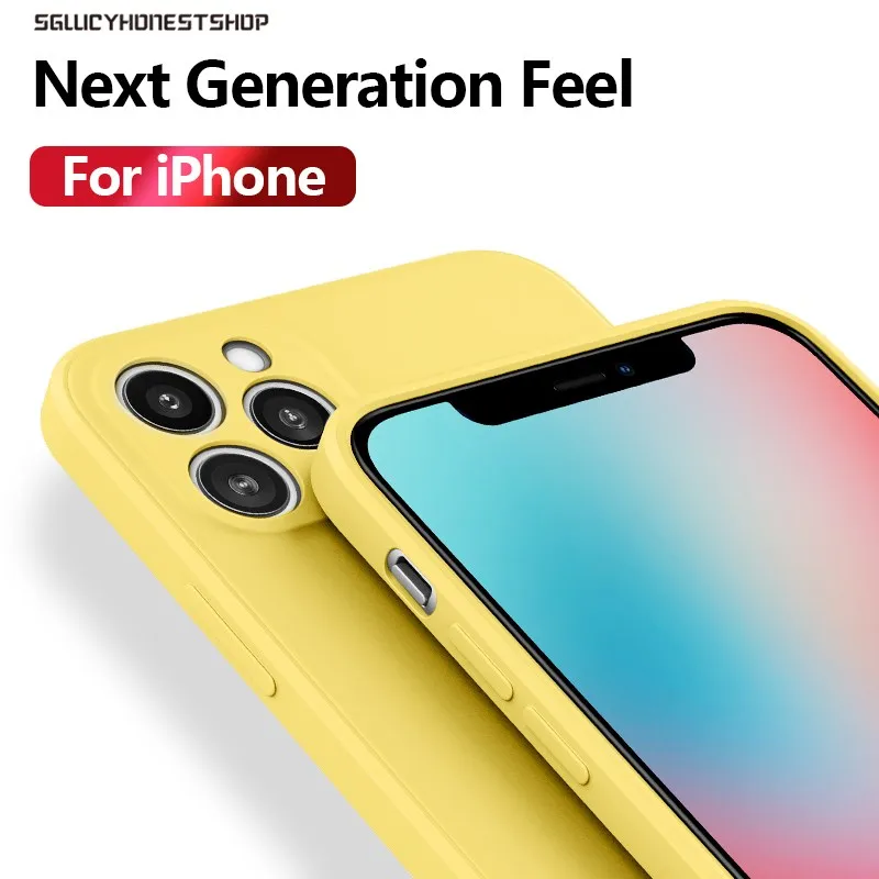 Официальный Оригинальный жидкий силиконовый чехол для телефона IPhone 11 Pro XR X XS Max SE