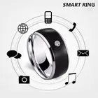 Смарт-кольцо NFC для всех мобильных телефонов Android Windows телефон NFC, цифровые кольца из титановой стали
