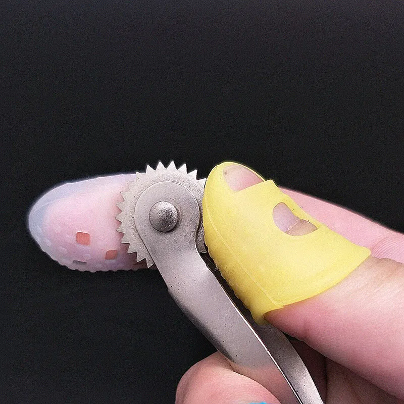 Многофункциональные Силиконовые наперстки 5 шт./лот дышащие защитные рукава для