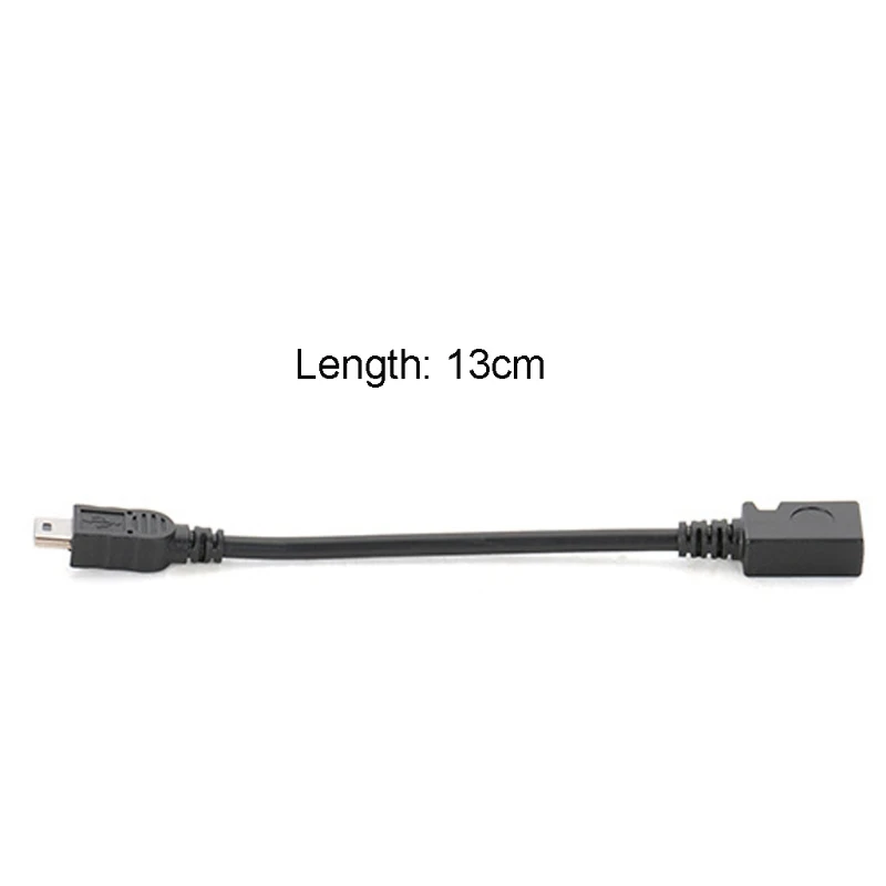 

Micro USB Female to Mini USB Male Adapter Charger Adaptor Converter Cable 13cm