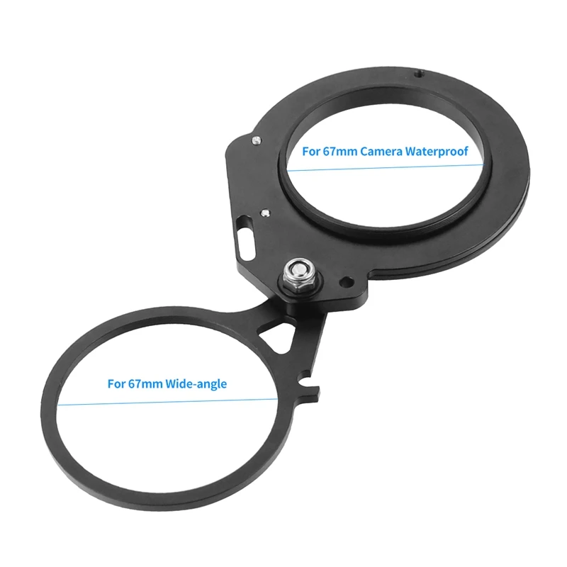 67Mm Diving Swing Wet Lens Flip Diopter Adapter Mount Clamp for Canon Sony Cameras Underwater Photography Housings Case | Электроника