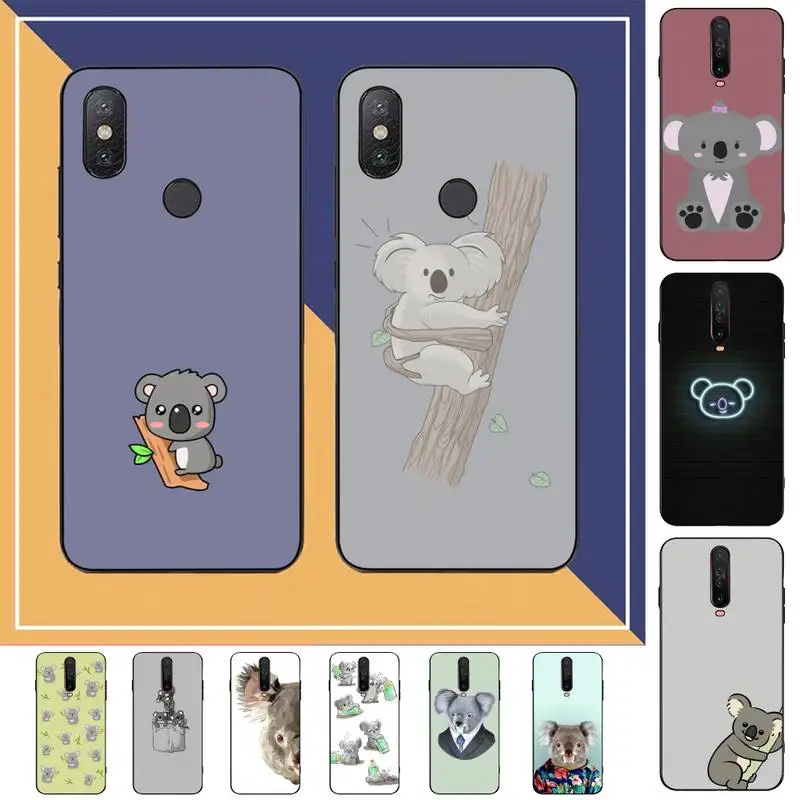 FHNBLJ Koala Phone Case for RedMi note 7 8 9 6 5 4 X pro 8T 5A