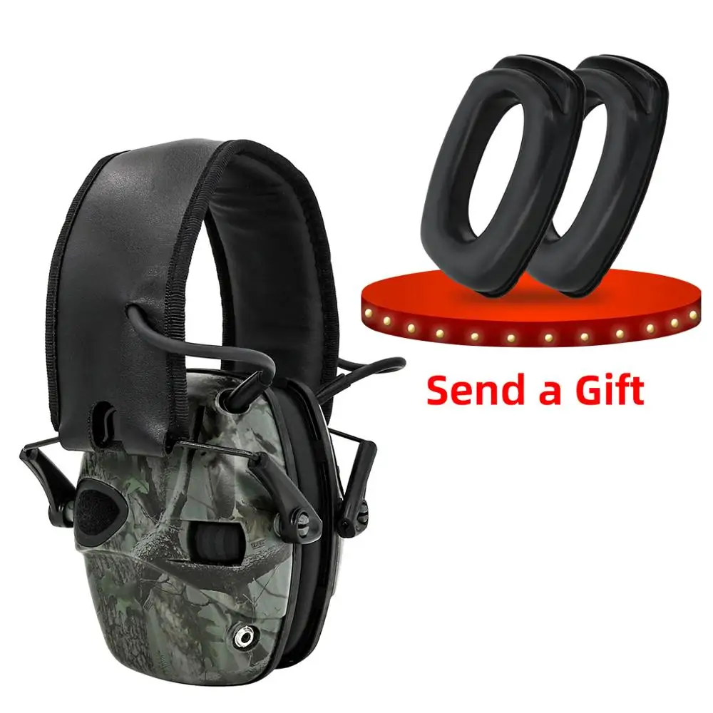 Электронные Наушники для стрельбы уличные спортивные наушники с усилением шума