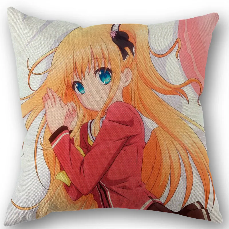 

Индивидуальный чехол Charlotte для подушки, Свадебный чехол для подушки, чехол для домашней подушки 45x45 (с одной стороны)