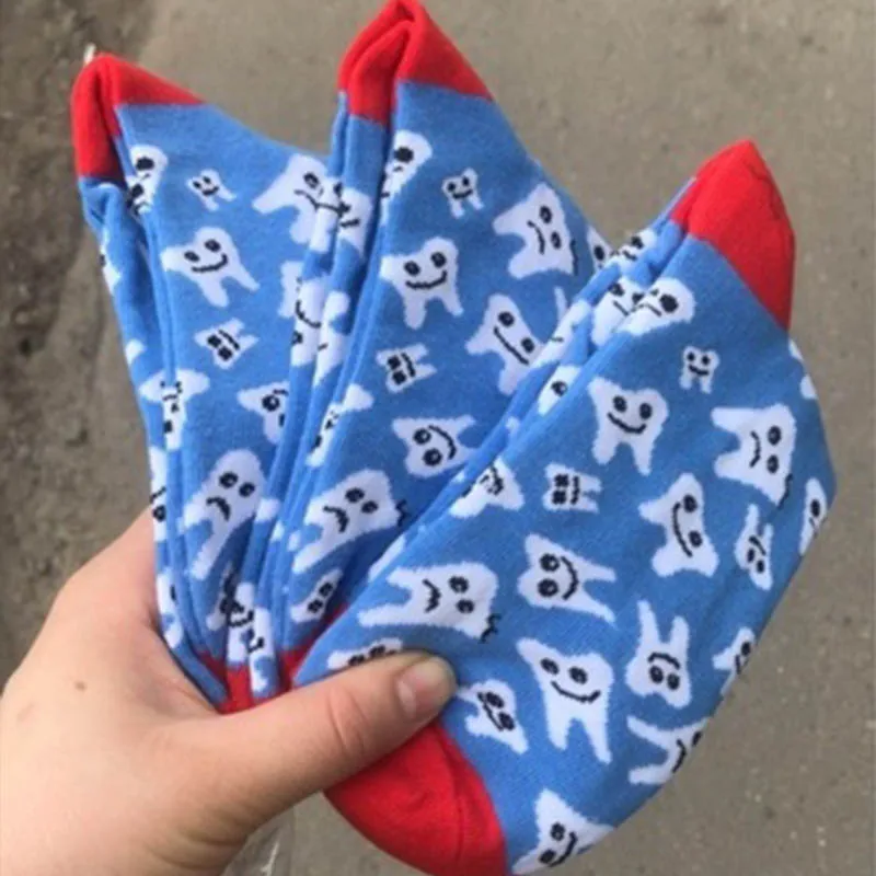 Женские носки японские хлопковые цветные Мультяшные милые забавные