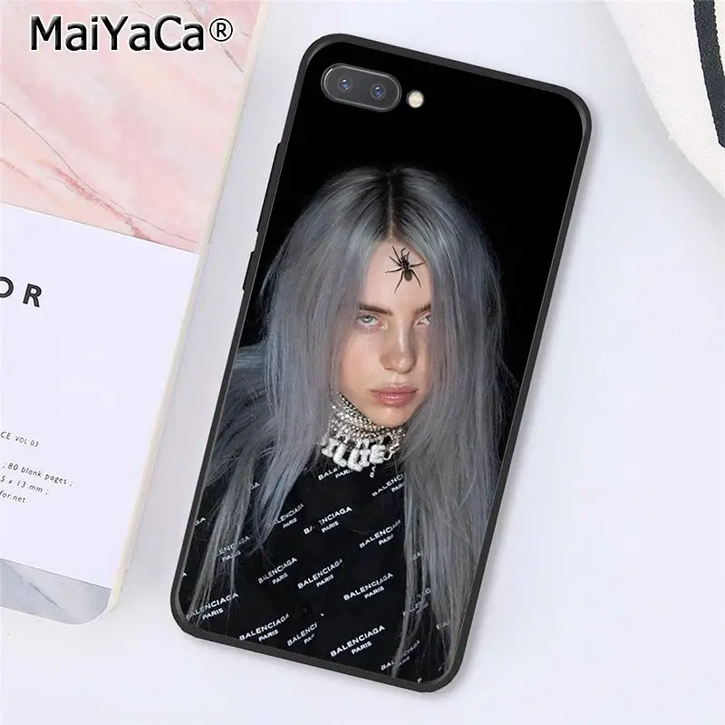 MaiYaCa музыка певица звезда Billie Eilish чехол для телефона для huawei смартфона Honor 8X9 10 20 Lite 7A 5A 7C 10i 20i View20