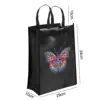 DIY Diamond Painting Handbag Women Reusable Shoulder Shopping Storage Bag Home Decoration Gift Canvas Bag Eco-friendly Tote Bags 2