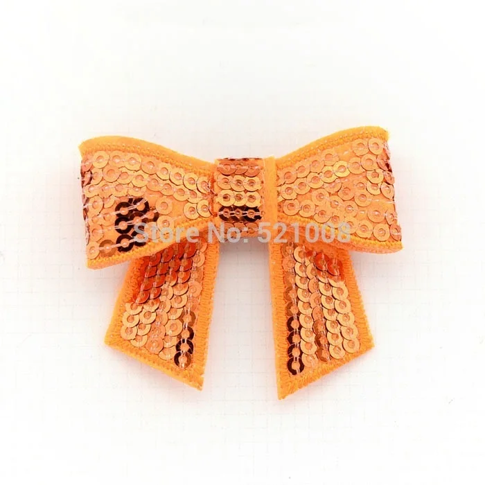 

12pcs/lot Creative Sequins Bowknot for Children Fashion Hair Accessories DIY Headband Kids Gifts Holiday Wedding Decorations