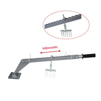 dent pull bar portable multi hook puller single leg levelling bar car repair spot lever puller 6 finger claw lifter