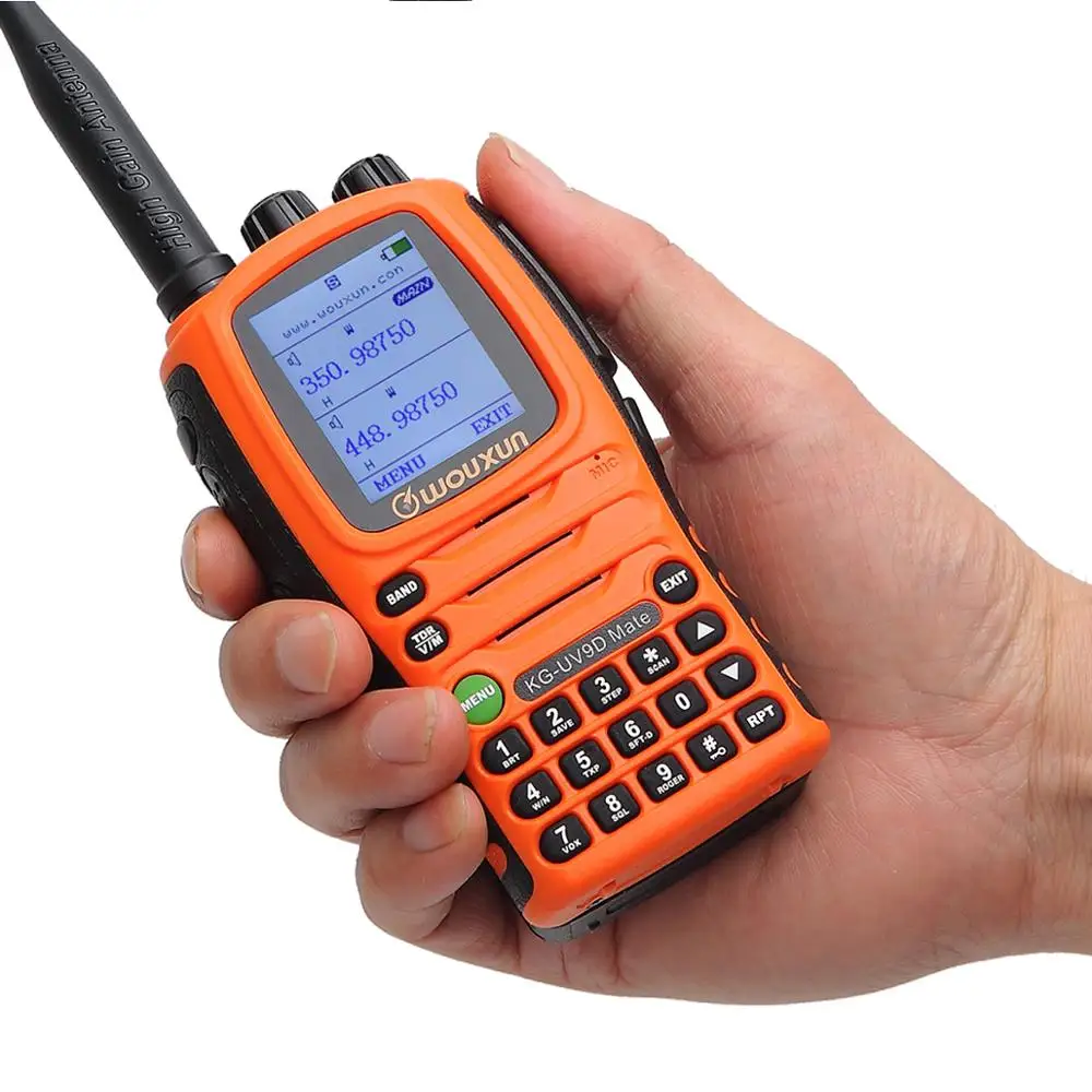 Wouxun KG-UV9D mate 10 Вт Мощный 3200 мАч 7 диапазонов AirBand перекрестный ретранслятор портативная рация обновленная KG-UV9D Plus Ham A mate ur радио