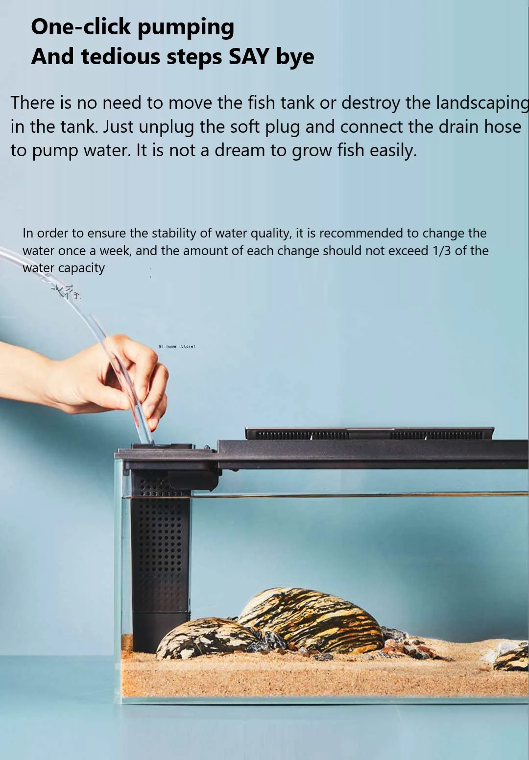 Title 15, PETKIT smart fish tank, ecological fish tank aq...