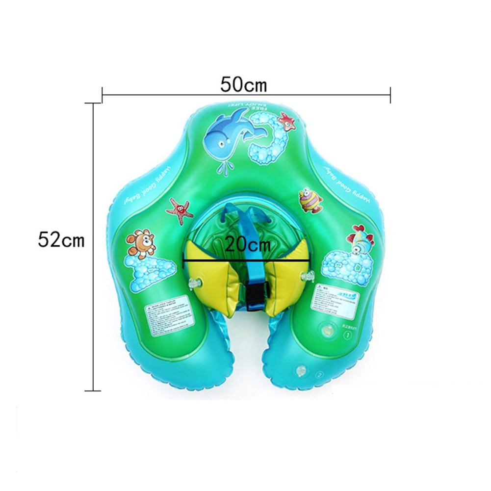 

Baby Infants Swimming Inflatable Pool Ring Inflatable Baby Swimming Float Rollover Resistant Summer Swimming Pool Accessories