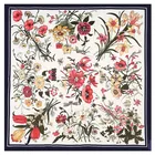 60 см 2021 новый дизайн роскошный бренд Полосатый клетчатый шарф женский саржевый шелковый шарф небольшие Квадратные платки повязка для головы хиджаб платок