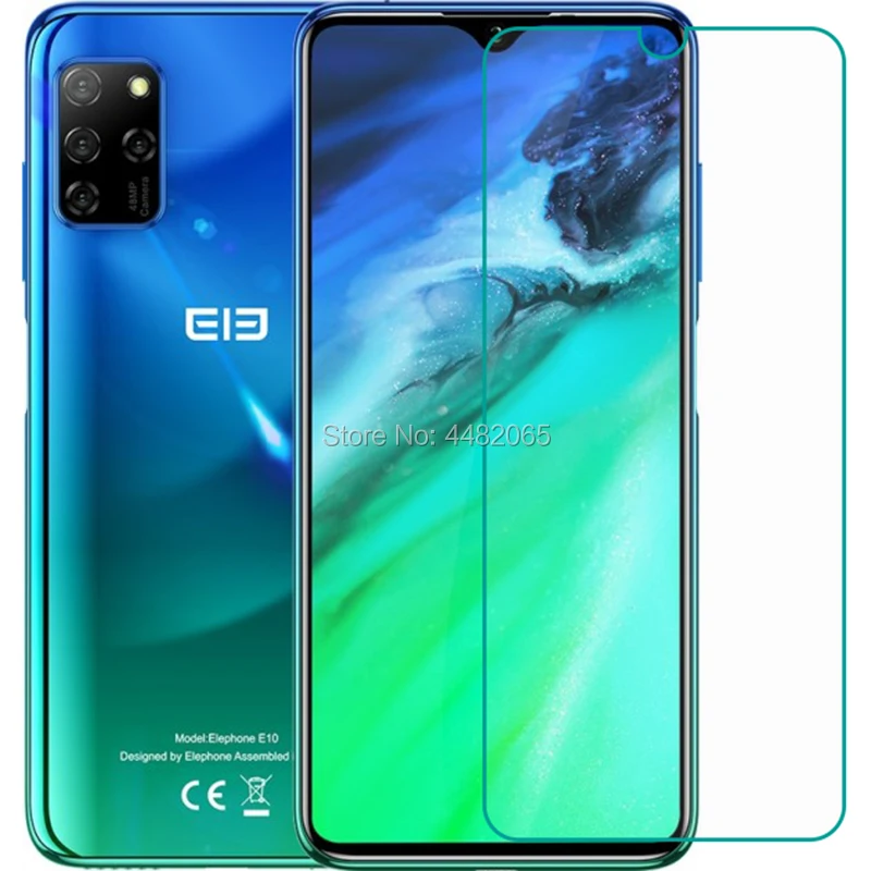 Закаленное стекло для Elephone E10 Оригинальная защитная пленка 9H на экран 6 5 дюйма