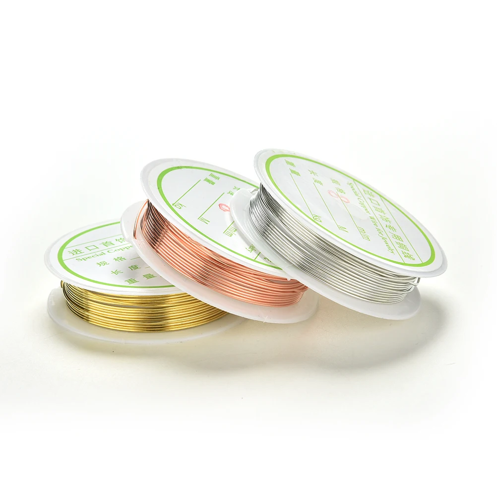 Металлическая нить 0 3 8 мм веревочка для бисероплетения проволока рукоделия