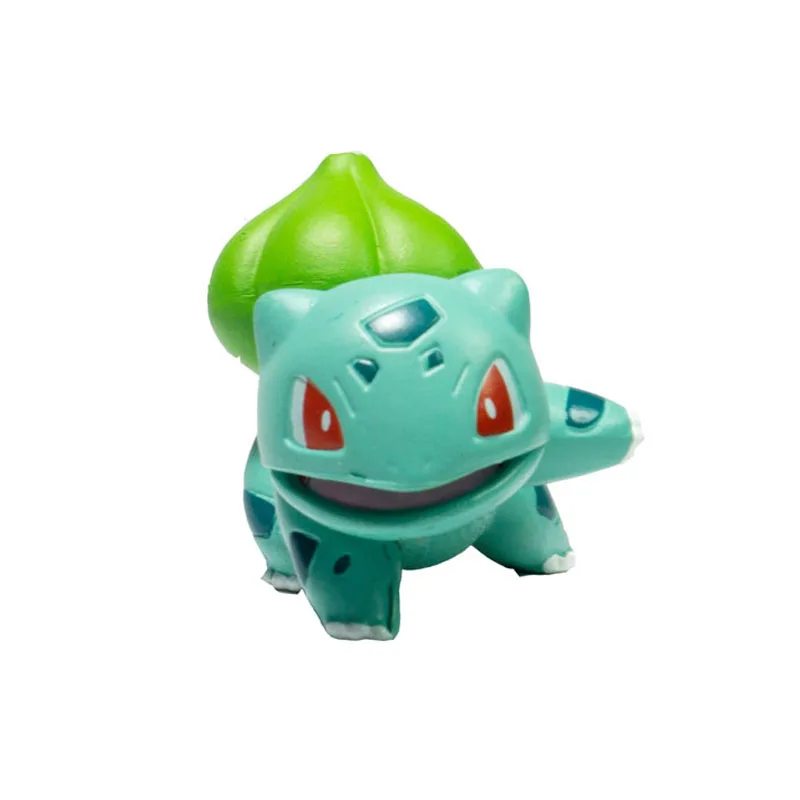 10 TAKARA TOMY Покемон мультфильм 37 стилей Сквиртл Бульбазавр Чаризард детектива пика Аниме фигурки куклы игрушки подарки для детей - Цвет: 10