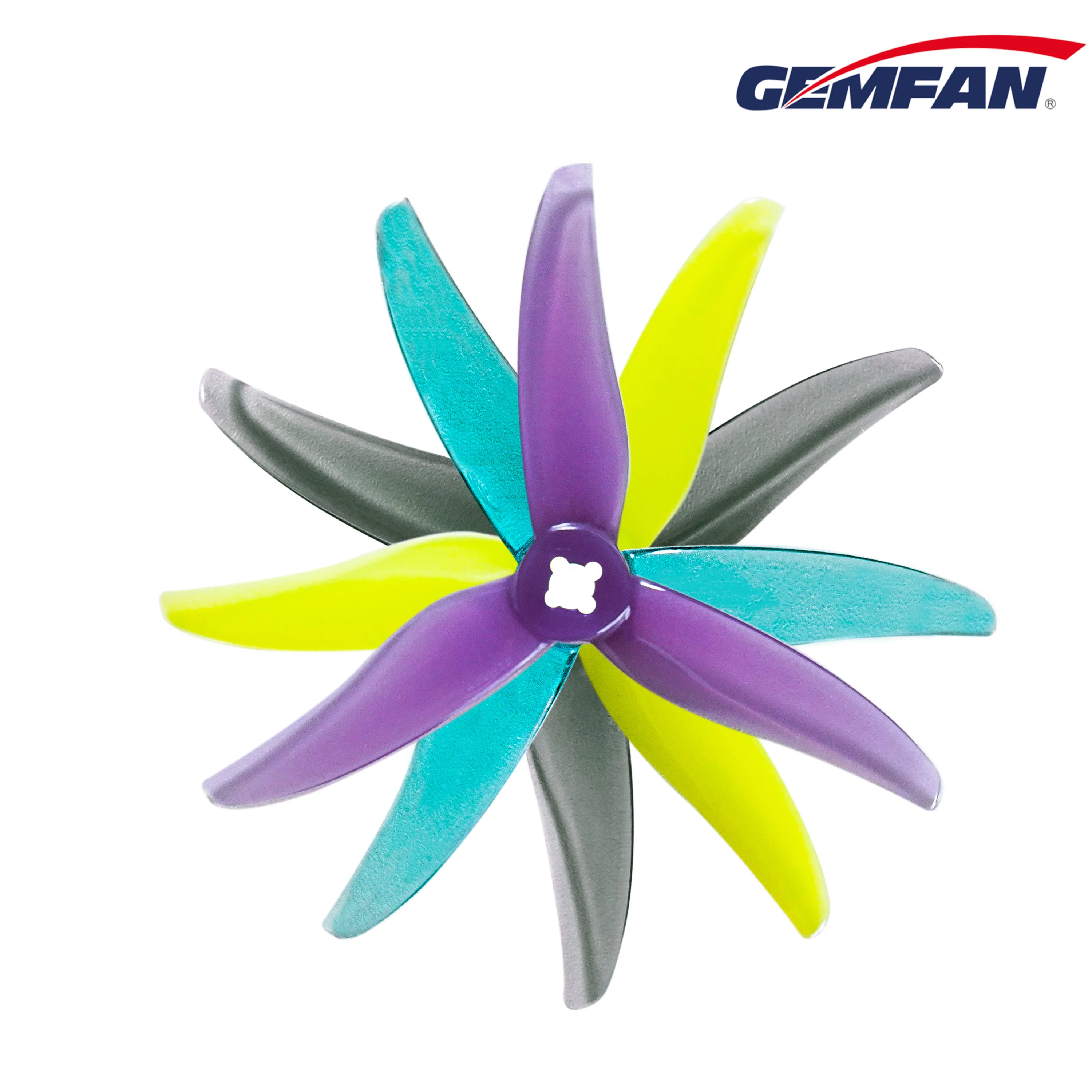 

12 Pairs Gemfan Hurricane 3520 3-Blade Propeller PC Material Light Weight for FPV RC Racing Drone