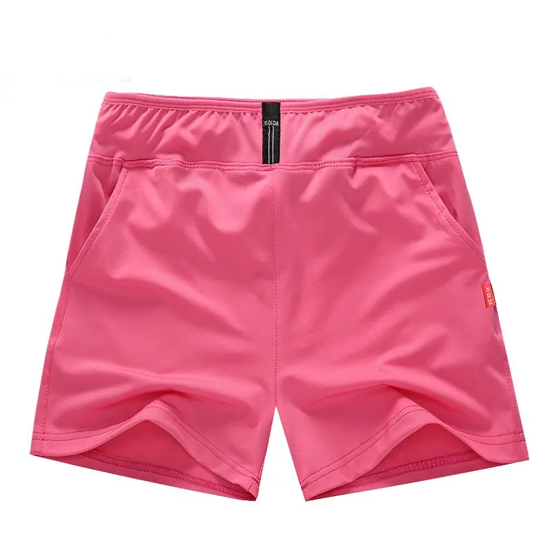 Женские повседневные шорты из 100% хлопка летние свободные для фитнеса размера