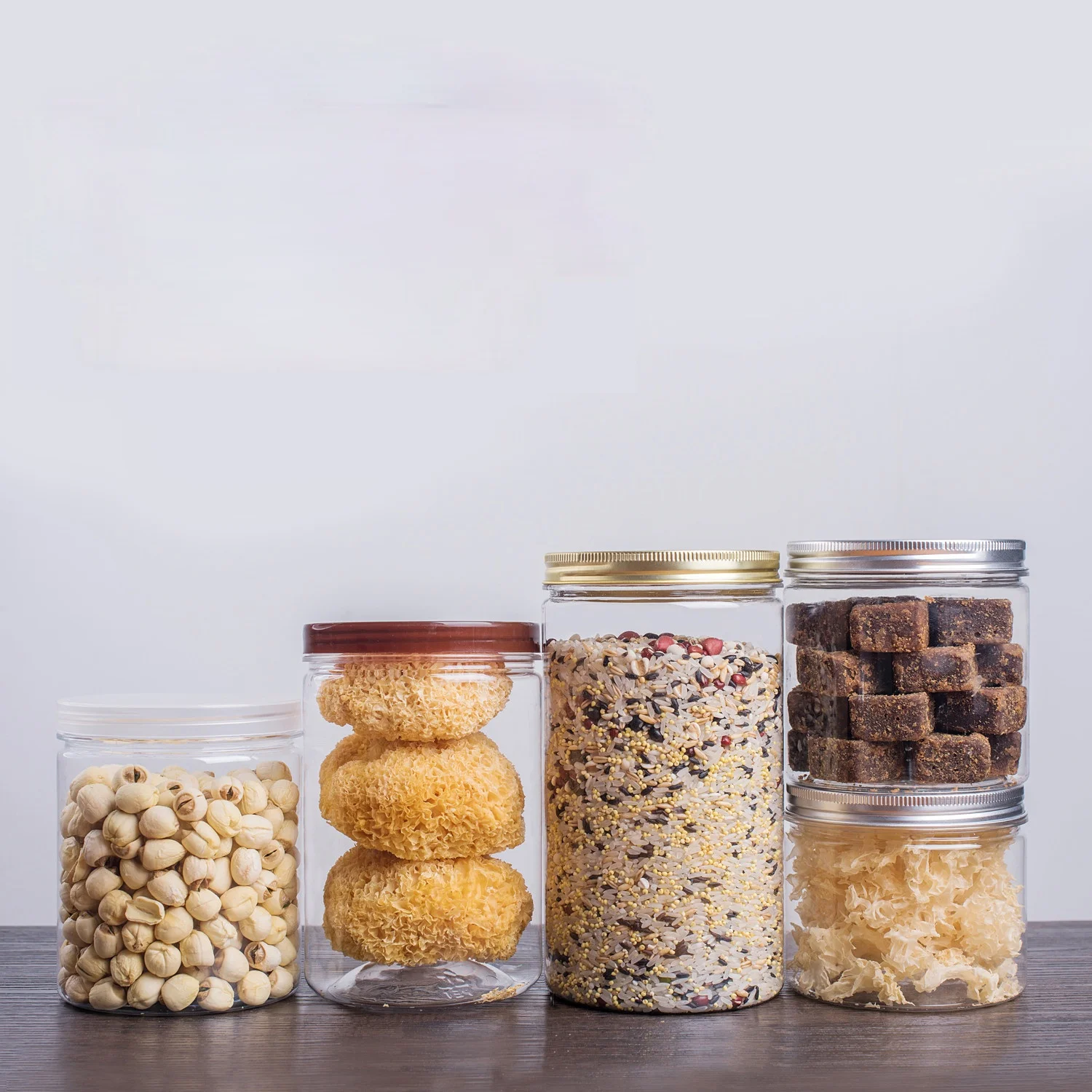 

CX Food Sealed Jar Plastic Bottle Large Size Transparent Storage Tank Storage Tank