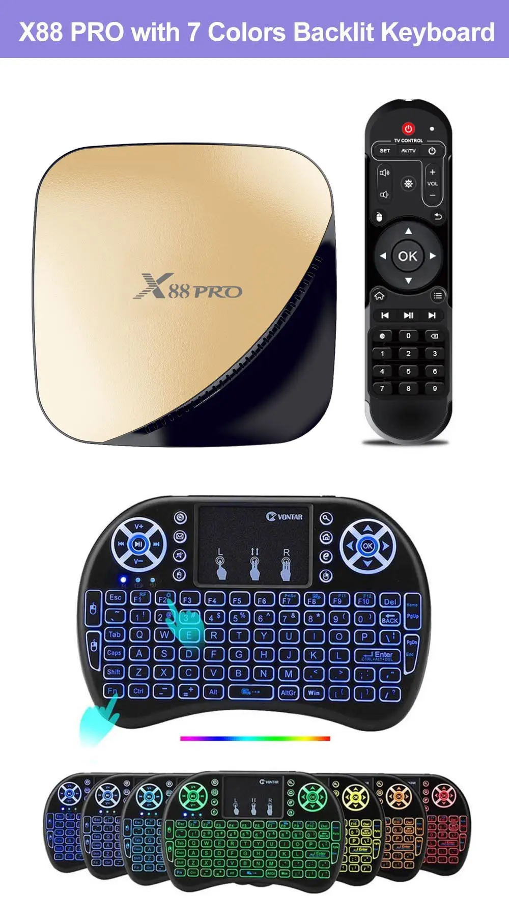 Android 9,0 ТВ приставка X88 PRO 4 Гб 64 Гб 32G RK3318 1080P 60fps H.265 USB3.0 Google Play Store Netflix Youtube 4K медиаплеер 2G 16G
