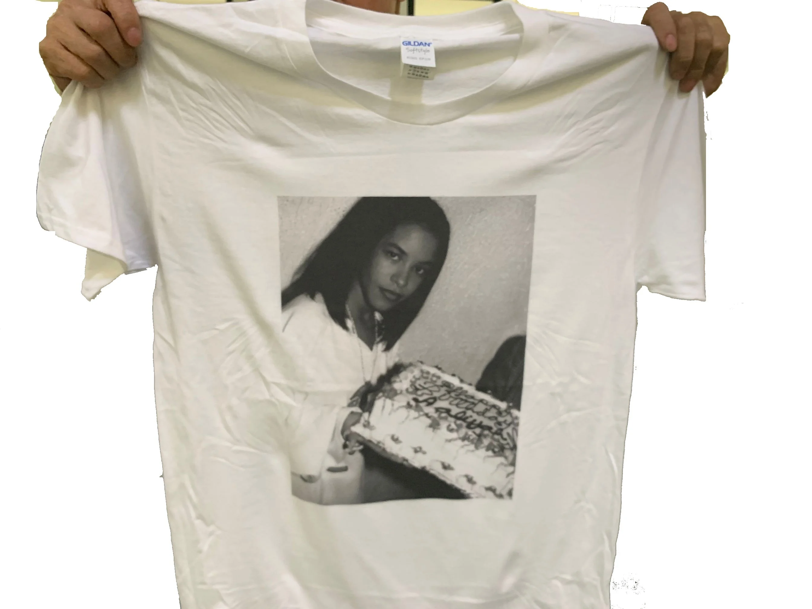 Kuakuayu HJN женская футболка на день рождения Aaliyah Ретро стиль летняя Милая Белая футболка уличный стиль модная рубашка