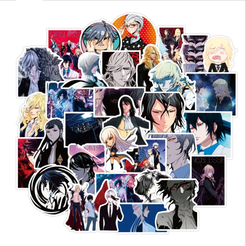 

10/30/50PCS Noble Anime Cartoon Graffiti Stickers Cartoon Luggage Laptop Scooter Refrigerator Decoration Toys Wholesale