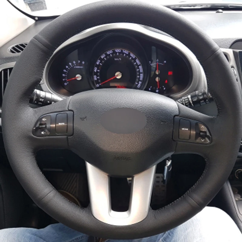 Замшевая оплетка для руля Kia Sportage 3 2011-2014 2015 Ceed Cee ɽ 2010-2012 | Автомобили и мотоциклы