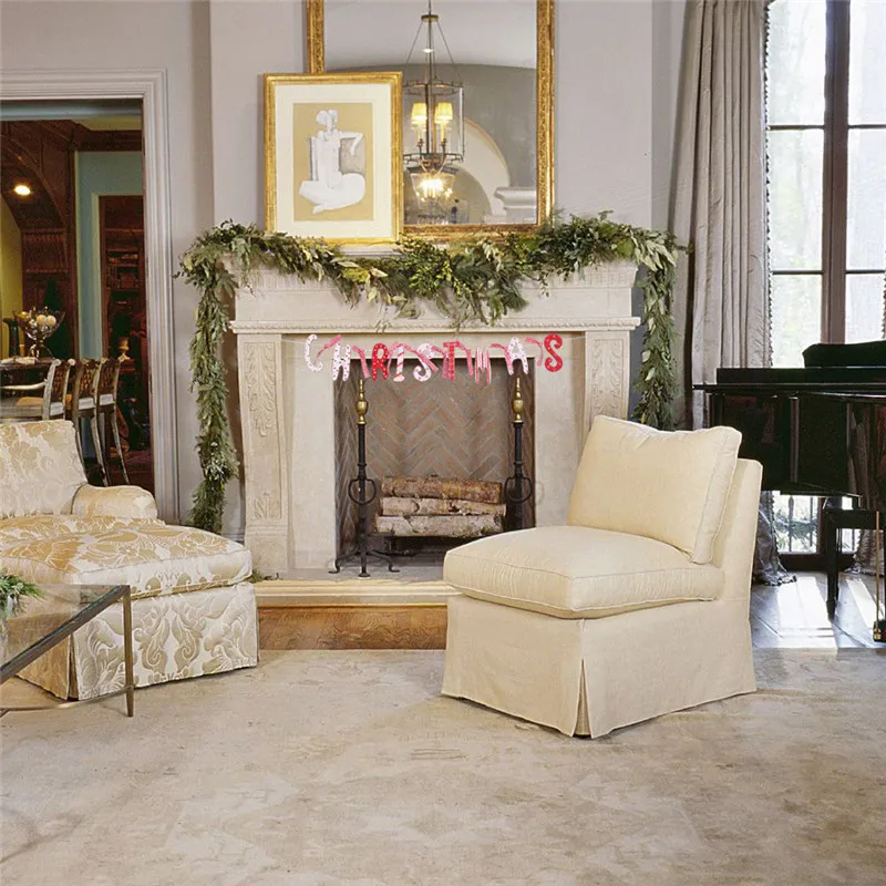 Рождественские Подвески деревянный Рождественский флаг фестиваль карнавал