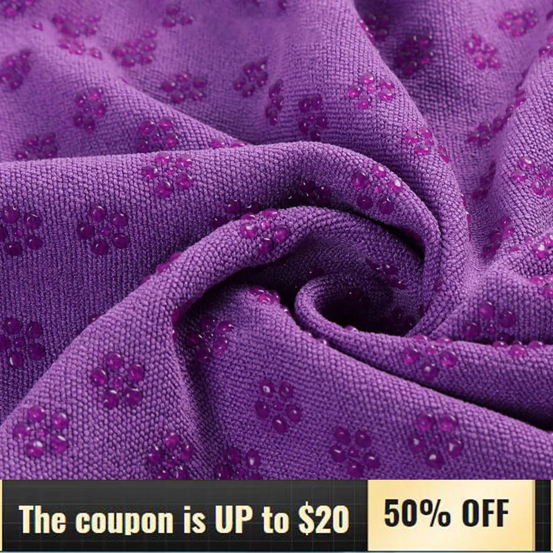 

Yoga Towel Non-slip Yoga Blanket Exercise Mat Natural Solid Color Thickened Wear-resistant Gymnastics Mats Comfortable